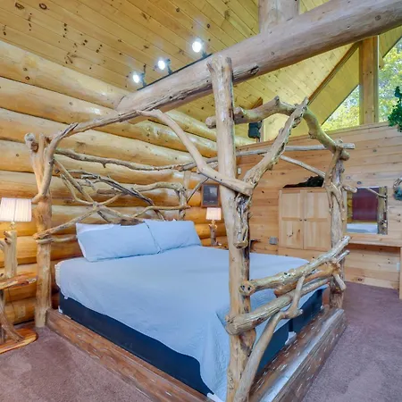 Gatlinburg Cabin With Hot Tub About 11 Miles To Downtown Exterior foto